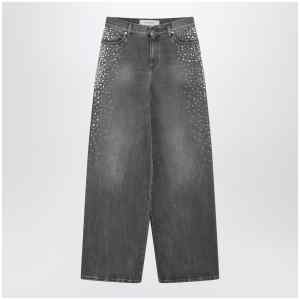 Golden Goose Melody vintage-wash cotton boyfriend jeans, grey