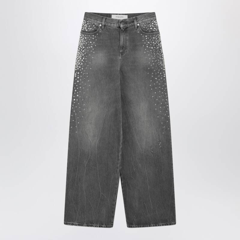 Golden Goose Melody vintage-wash cotton boyfriend jeans, grey