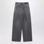 Golden Goose Melody vintage-wash cotton boyfriend jeans, grey