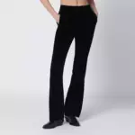 Golden Goose Black velvet trousers