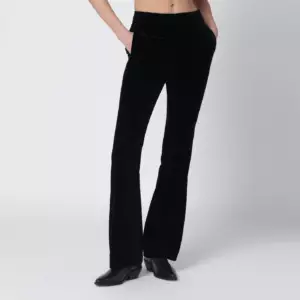 Golden Goose Black velvet trousers