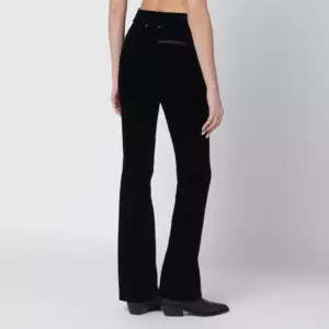 Golden Goose Black velvet trousers