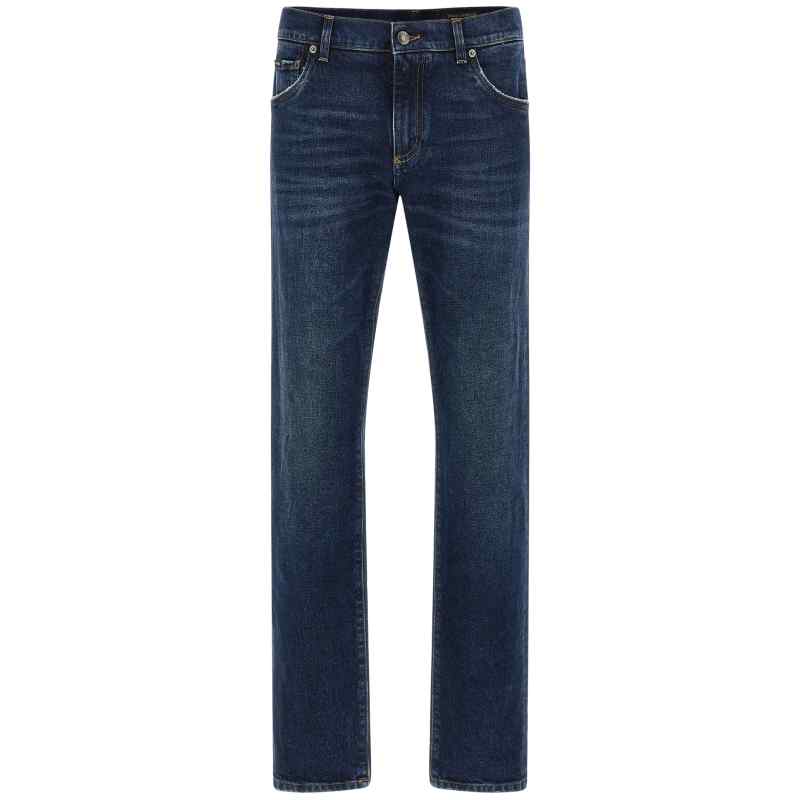 Dolce & Gabbana Logo Plaque Jeans