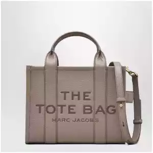 Marc Jacobs The Small Tote Bag Cement in leather