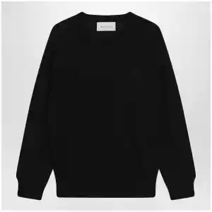 Black Ami de Coeur wool sweater by Ami Paris