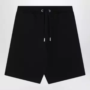 Ami Paris Ami De Coeur black bermuda shorts