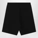 Ami Paris Ami De Coeur black bermuda shorts