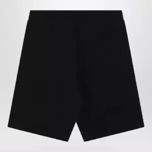 Ami Paris Ami De Coeur black bermuda shorts