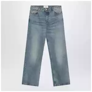 Ami Paris Blue washed-effect jeans
