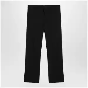 Ami Paris Black trousers in wool gabardine