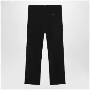 Ami Paris Black trousers in wool gabardine