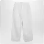 Ami Paris Cream white denim trousers
