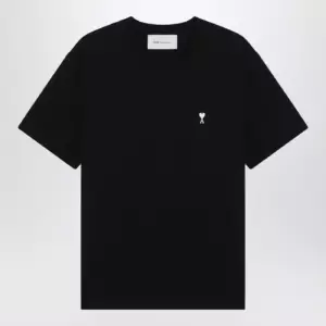 Ami Paris Ami De Coeur black T-shirt