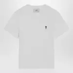 Ami Paris T-shirt Ami De Coeur white in cotton