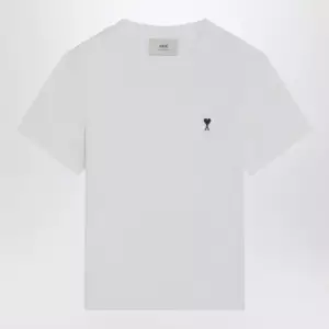 Ami Paris T-shirt Ami De Coeur white in cotton