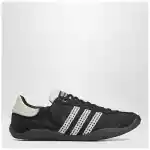 adidas by Wales Bonner Sneaker WB Karintha Lo Satin Core Black/Dark Brown/Cream White