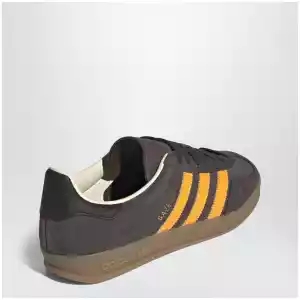 adidas Originals Sneaker Gazelle Indoor Brown / Lucid Tangerine / Wonder White