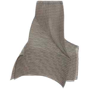 Issey Miyake Generic Stripes (machine Pleats) Skirt