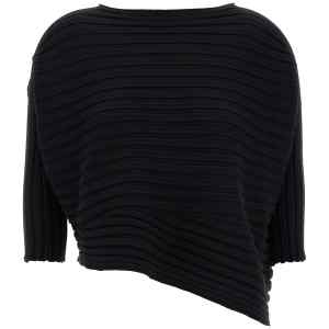 Issey Miyake Cotton Cashmere Knit Top