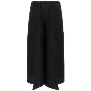 Issey Miyake Plaster Pleats Solid Pants