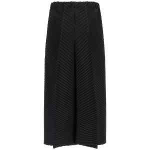 Issey Miyake Plaster Pleats Solid Pants