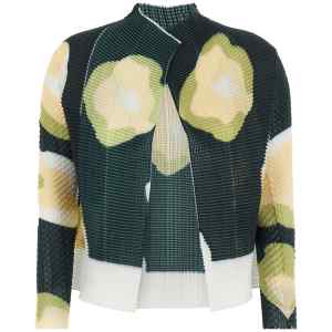 Issey Miyake Verve Pleats Top Cardigan