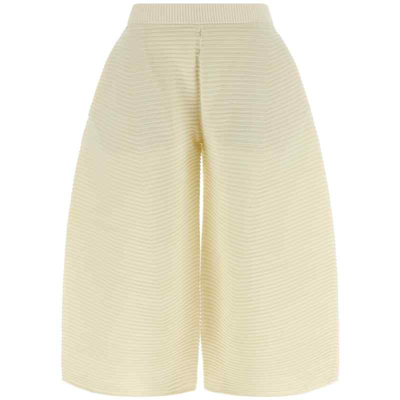 Issey Miyake Corrugated Knit Pants