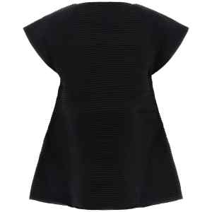 Issey Miyake Corrugated Knit Dress