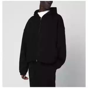 Represent Black zip-up hoodie