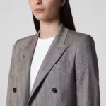 Tagliatore Double-breasted linen-blend jacket