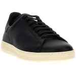 Tom Ford Logo Leather Sneakers