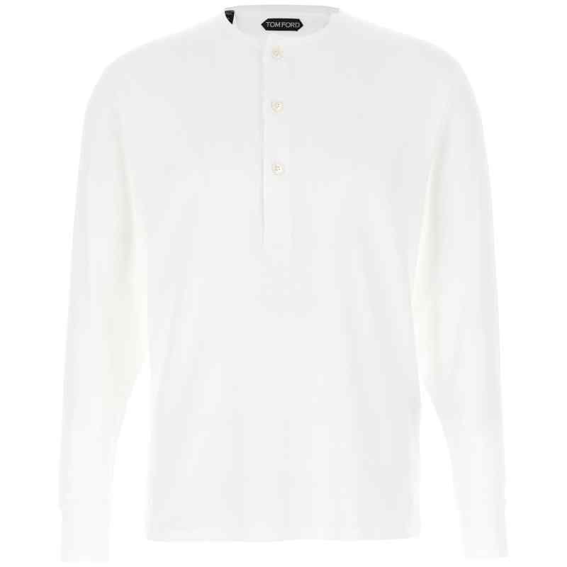 Tom Ford Ribbed Cotton T-shirt