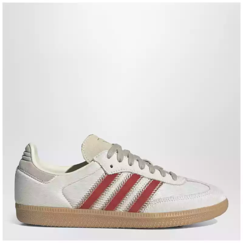 adidas Originals Sneaker Samba OG in white pony hair