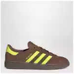 adidas Originals Sneaker München in brown/yellow suede