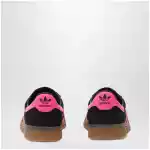 adidas Originals Sneaker München in black/fuchsia suede