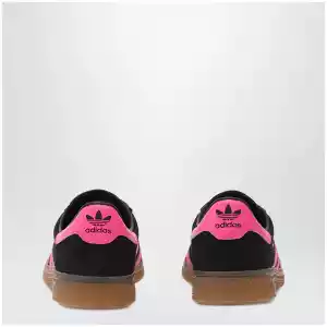 adidas Originals Sneaker München in black/fuchsia suede