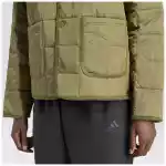 adidas Originals Green quilted jacket