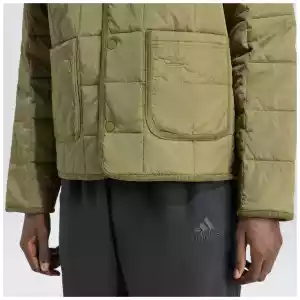 adidas Originals Green quilted jacket