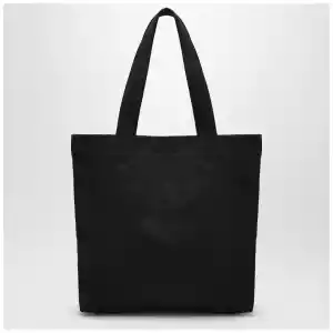 adidas Y-3 Black canvas bag with logo print