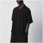 adidas Y-3 Ultralight Woven loose-fit shirt in black