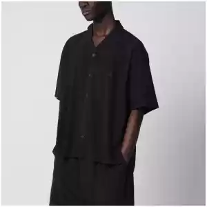 adidas Y-3 Ultralight Woven loose-fit shirt in black