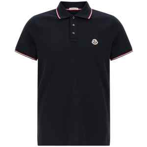 Moncler Tricolor Detail Polo Shirt