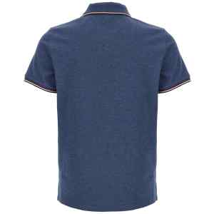 Moncler Tricolor Detail Polo Shirt