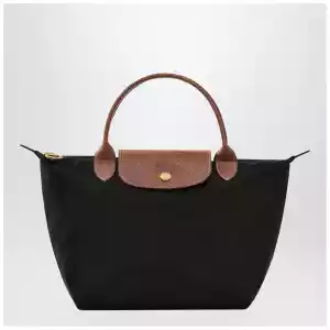 Longchamp Black Le Pliage Original S bag