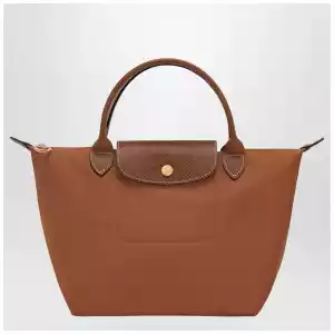 Longchamp Cognac-coloured Le Pliage Original S bag