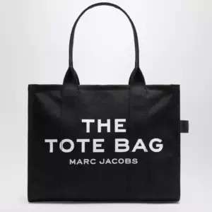 Marc Jacobs Black canvas large Tote Bag