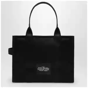 Marc Jacobs Black canvas large Tote Bag