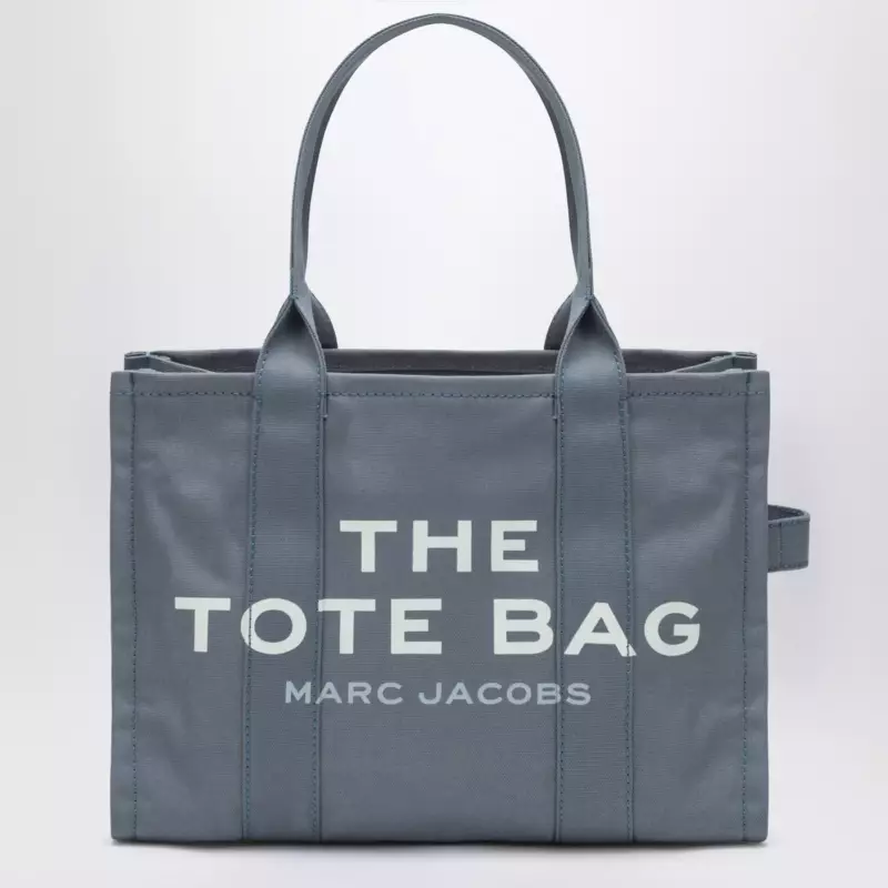 Marc Jacobs Large Blue Shadow canvas tote bag