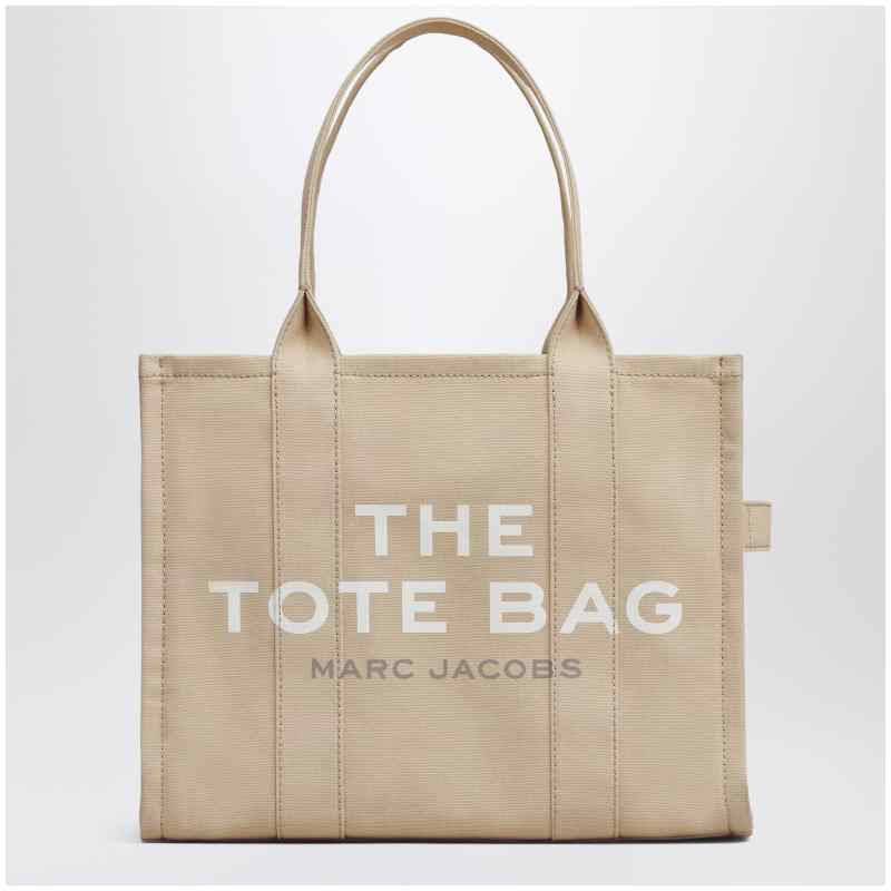 Marc Jacobs Beige canvas large Tote Bag