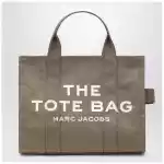 Marc Jacobs The Medium Tote Bag in slate green canvas